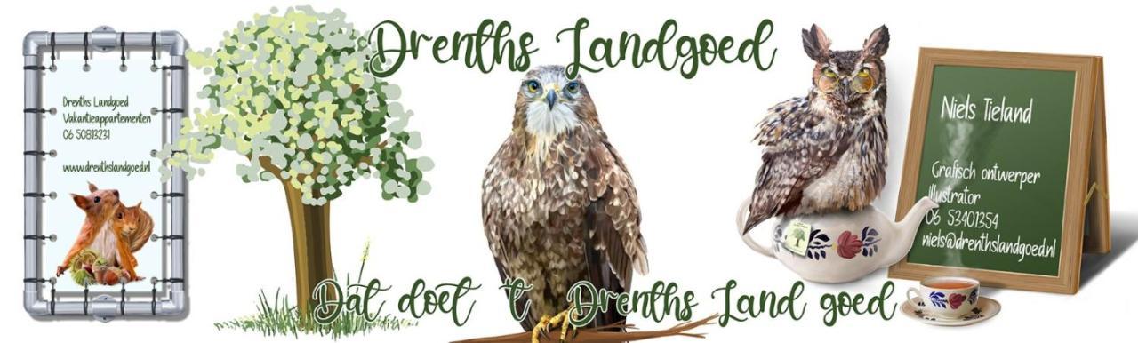 Drenths Landgoed, Lekker Uit Daire Annerveenschekanaal Dış mekan fotoğraf